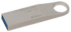 Kingston DataTraveler SE9 G2 64GB USB 3.0 (DTSE9G2/64GB) celokovová konstrukce - USB Flash disky