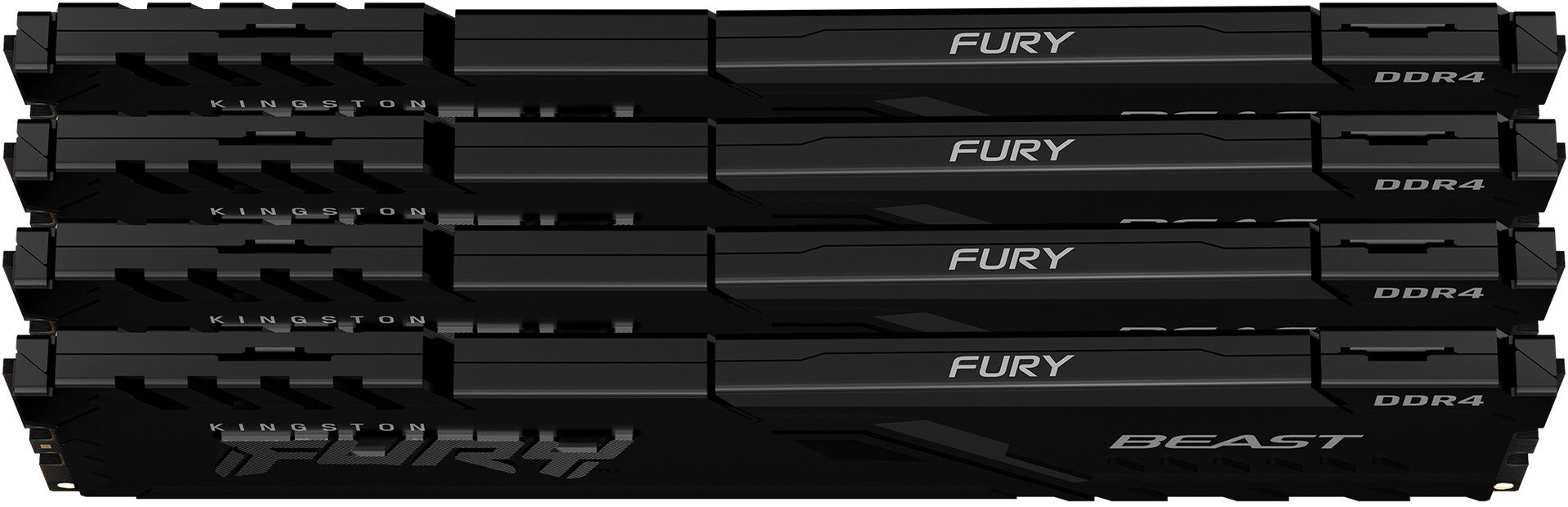 Kingston Fury Beast DDR4 128GB DIMM 3600MHz čierna (sada 4x32GB)