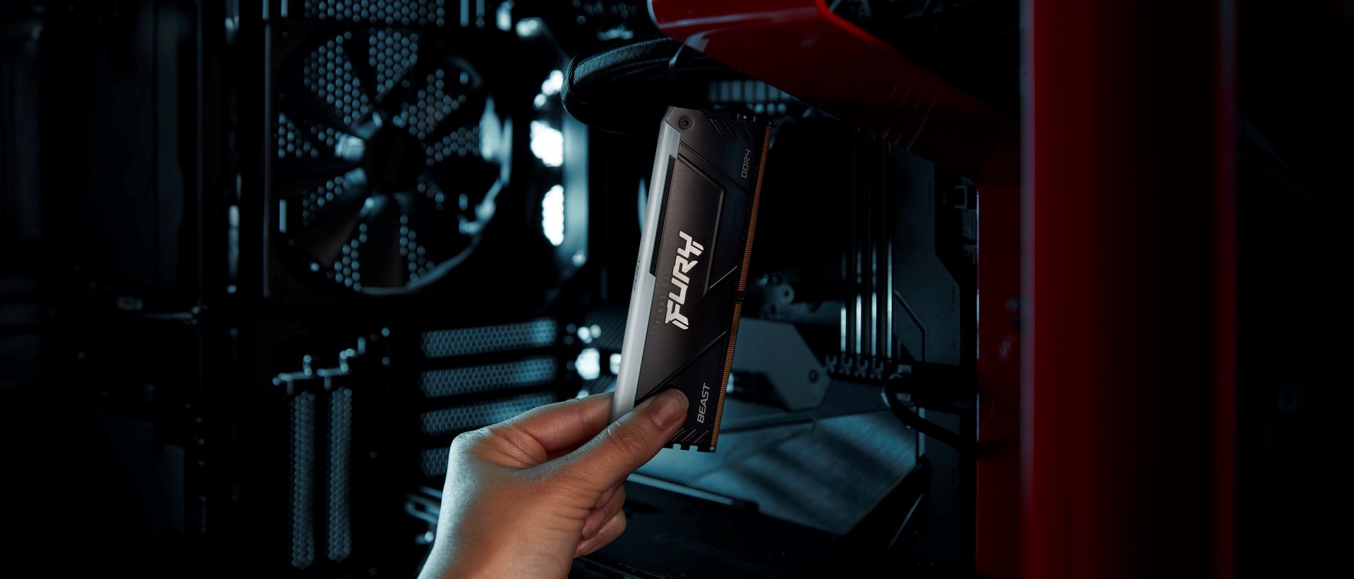 Kingston Fury Beast DDR4 DIMM 16GB 2666MHz RGB (sada 2x8GB)