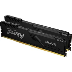 Kingston Fury Beast DDR4 DIMM 32GB 2666MHz 1Gx8 čierna (sada 2x16GB)