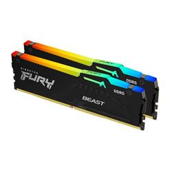 Kingston Fury Beast DDR5 32GB 6000MHz CL30 RGB chladič AMD EXPO (Kit 2x16GB)