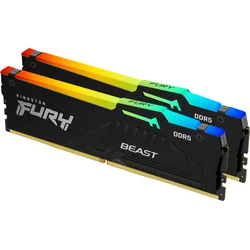 Kingston Fury Beast DDR5 64GB 6000MHz CL36, RGB chladič, AMD EXPO (Kit 2x32GB)