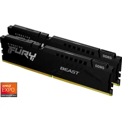 Kingston Fury Beast DDR5 DIMM 32GB 5600MHz čierna (sada 2x16GB)