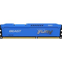 Kingston Fury Beast DIMM DDR3 4GB 1600MHz modrá