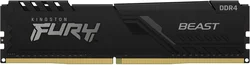 Kingston Fury Beast DIMM DDR4 16GB 3000MHz 1Gx8 černá