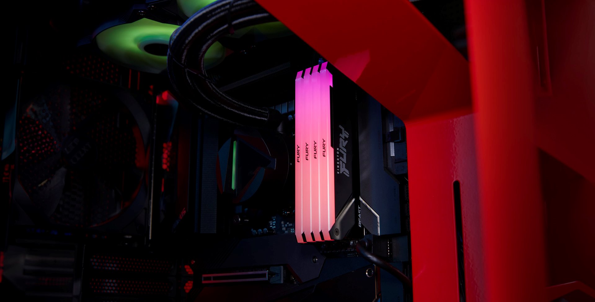 Kingston Fury Beast DIMM DDR4 32GB 3200MHz RGB (Kit 4x8GB)