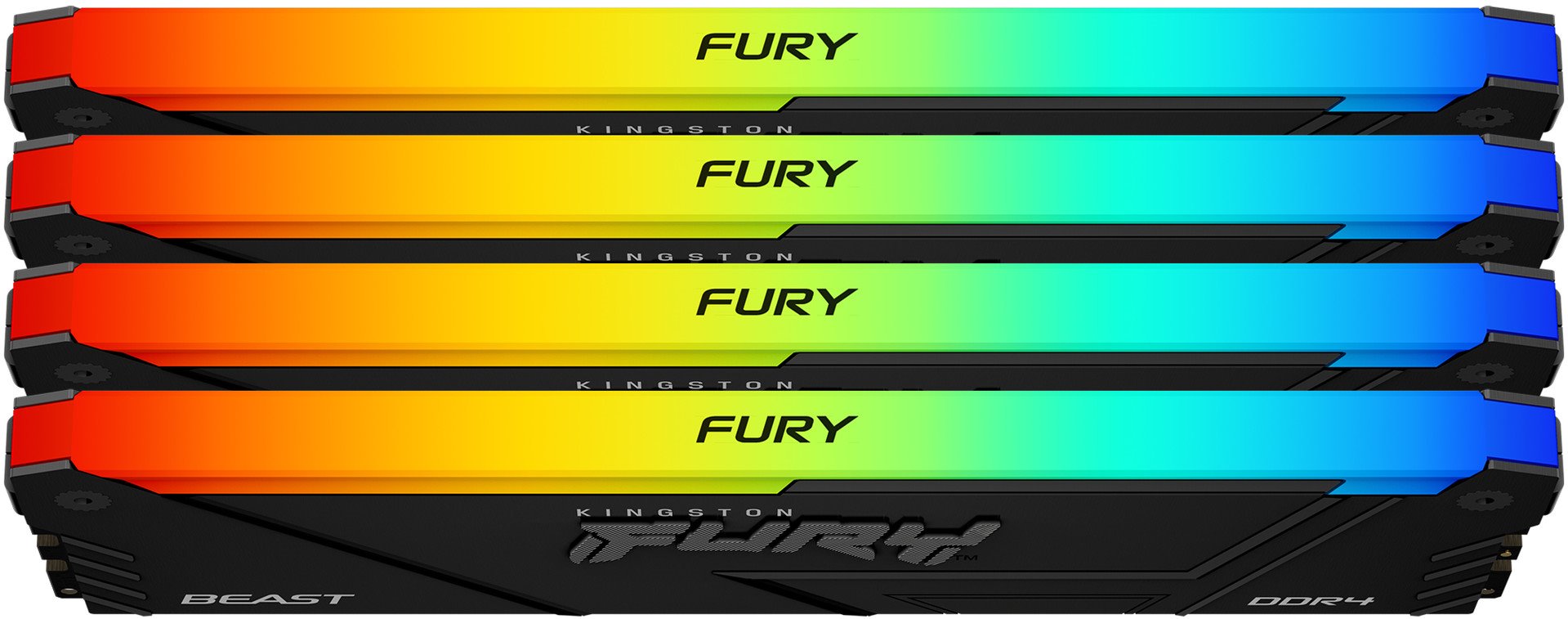 Kingston Fury Beast DIMM DDR4 64GB 3200MHz 1Gx8 RGB (sada 4x16GB)