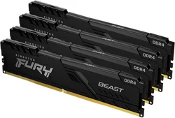 Kingston Fury Beast DIMM DDR4 64GB 3600MHz čierna (sada 4x16GB)