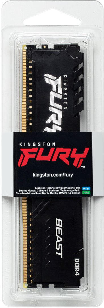 Kingston Fury Beast DIMM DDR4 8GB 3600MHz čierna KF436C17BB/8