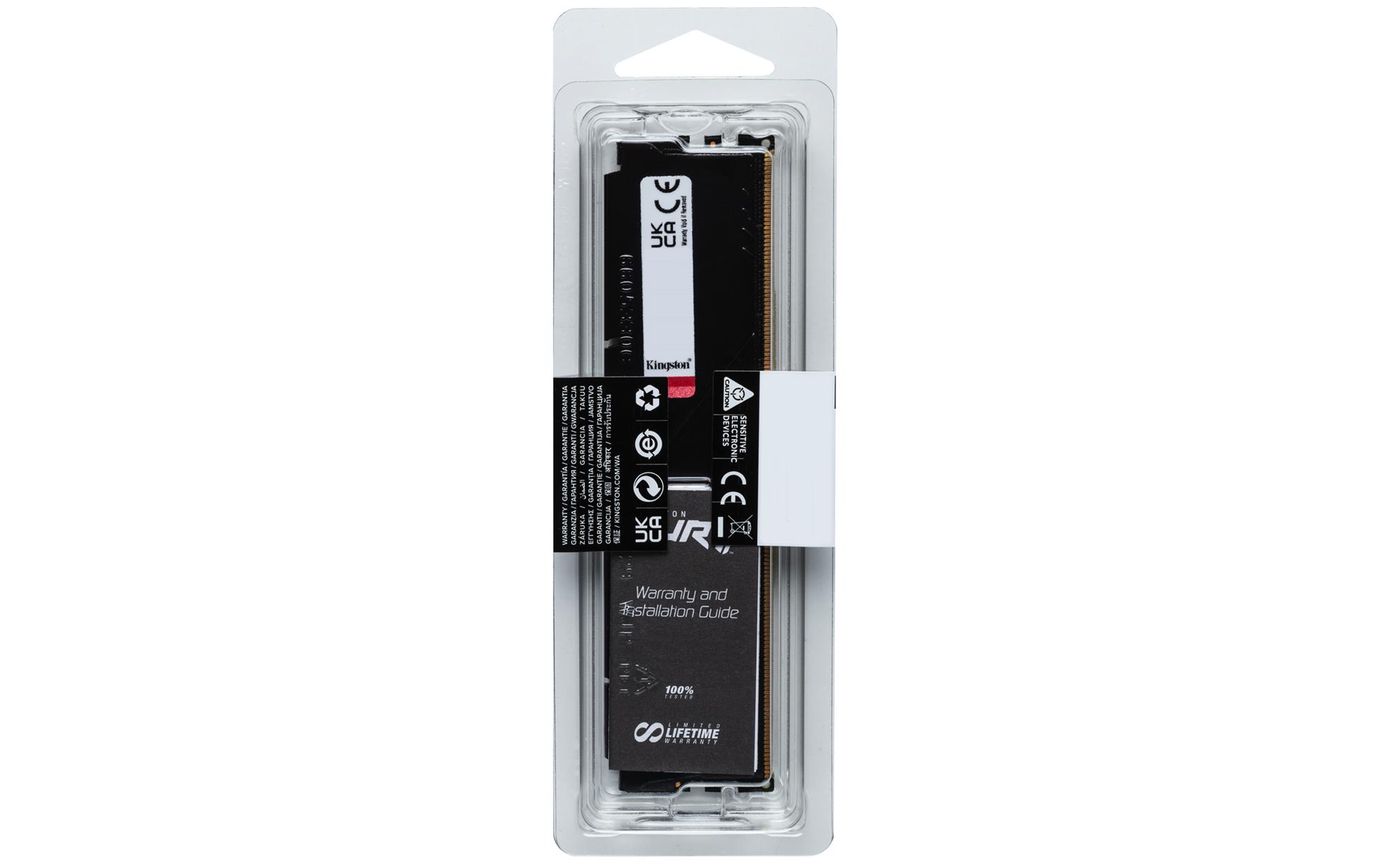 Kingston Fury Beast DIMM DDR5 16GB 5200MHz černá