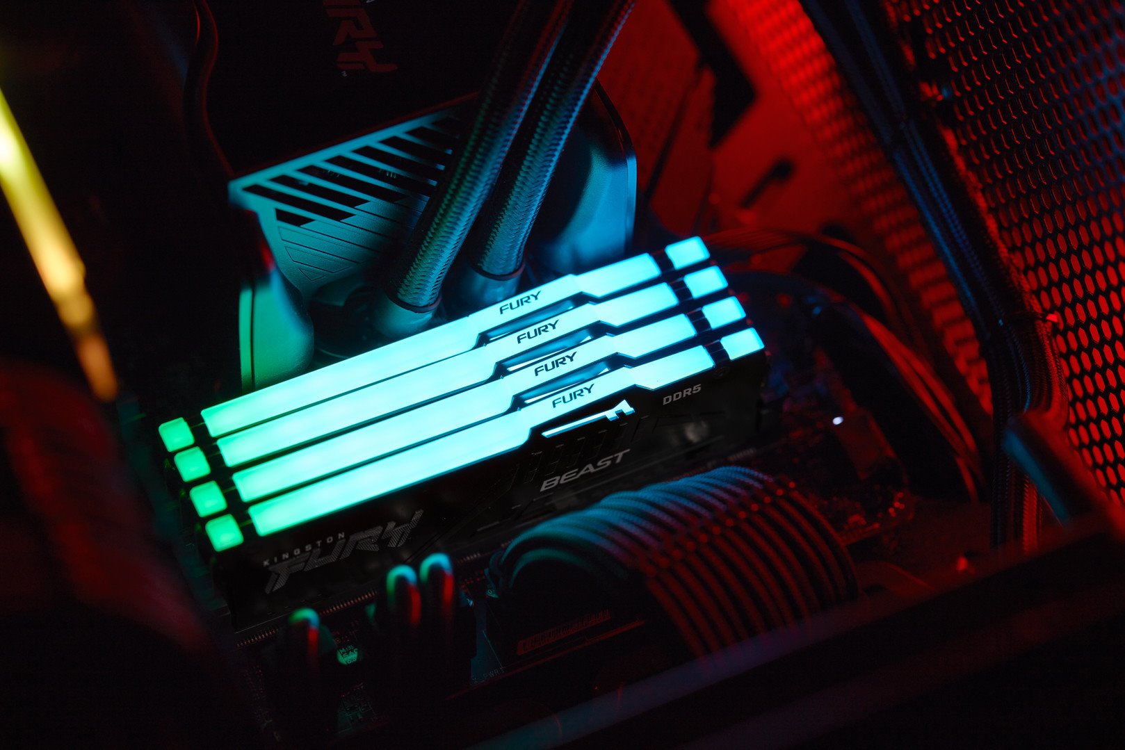 Kingston Fury Beast DIMM DDR5 32GB 4800MHz RGB