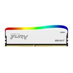 Kingston Fury Beast Special Edition DDR4 16GB 3600MHz CL17, RGB chladič, 1x16GB, biela
