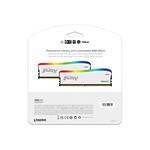 Kingston Fury Beast Special Edition DDR4 32GB 3600MHz CL18, RGB chladič (Kit 2x16GB), bílá