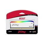 Kingston Fury Beast Special Edition DDR4 8GB 3200MHz CL16, RGB chladič, 1x8GB, biela