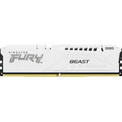 Kingston Fury Beast White DDR5 DIMM 16GB 5600MHz, AMD EXPO, biela