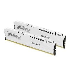 Kingston Fury Beast White DIMM DDR5 32GB 5200MHz, Intel XMP, bílá (Kit 2x 16GB)