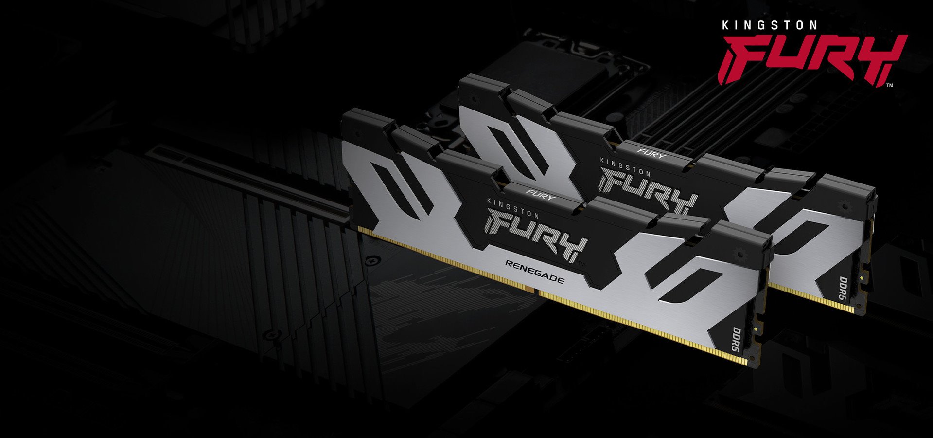 Kingston Fury Renegade Silver CUDIMM DDR5 24GB 8400MHz CL40 XMP