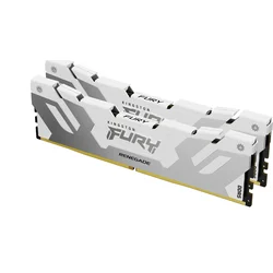 Kingston Fury Renegade White DDR5 DIMM 32GB 6000MHz, XMP, biela (sada 2x 16GB)