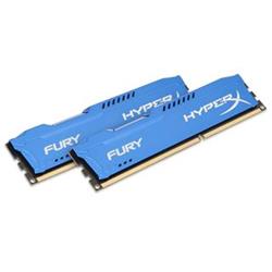 Kingston HyperX Fury 8GB (Kit 2x4GB) 1600MHz DDR3 CL10, modrý chladič