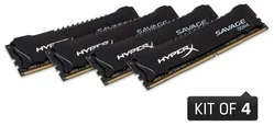 Kingston HyperX Savage Black DDR4 16GB(kit of 4)