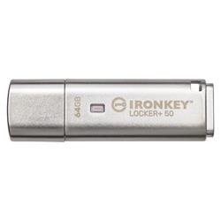 Kingston IronKey Locker+ 64GB USB 3.2