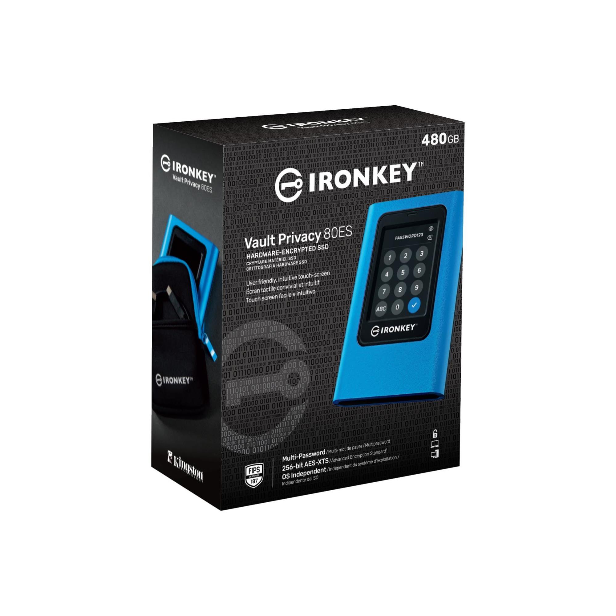 Kingston IronKey Vault Privacy 80, 480GB