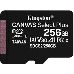 Kingston micro SDXC 256GB Canvas Select Plus A1 C10 bez adaptéru SDCS2/256GBSP - Paměťové karty