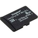 Kingston microSDHC 8GB Industrial + SD adaptér SDCIT2/8GB