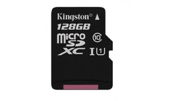 Kingston SDCX10/128GBSP MicroSDXC class 10, 30MB/s, UHS-1, dozivotni zaruka