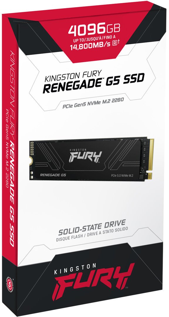 Kingston SSD Fury Renegade G5 4TB NVMe