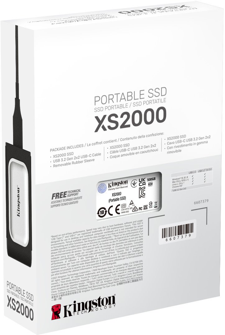 Kingston SSD XS2000 500GB