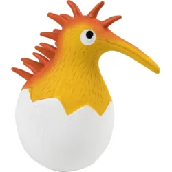 Kiwi Walker Latexová hračka pískací Baby, Velikost L 12 cm, Oranžová