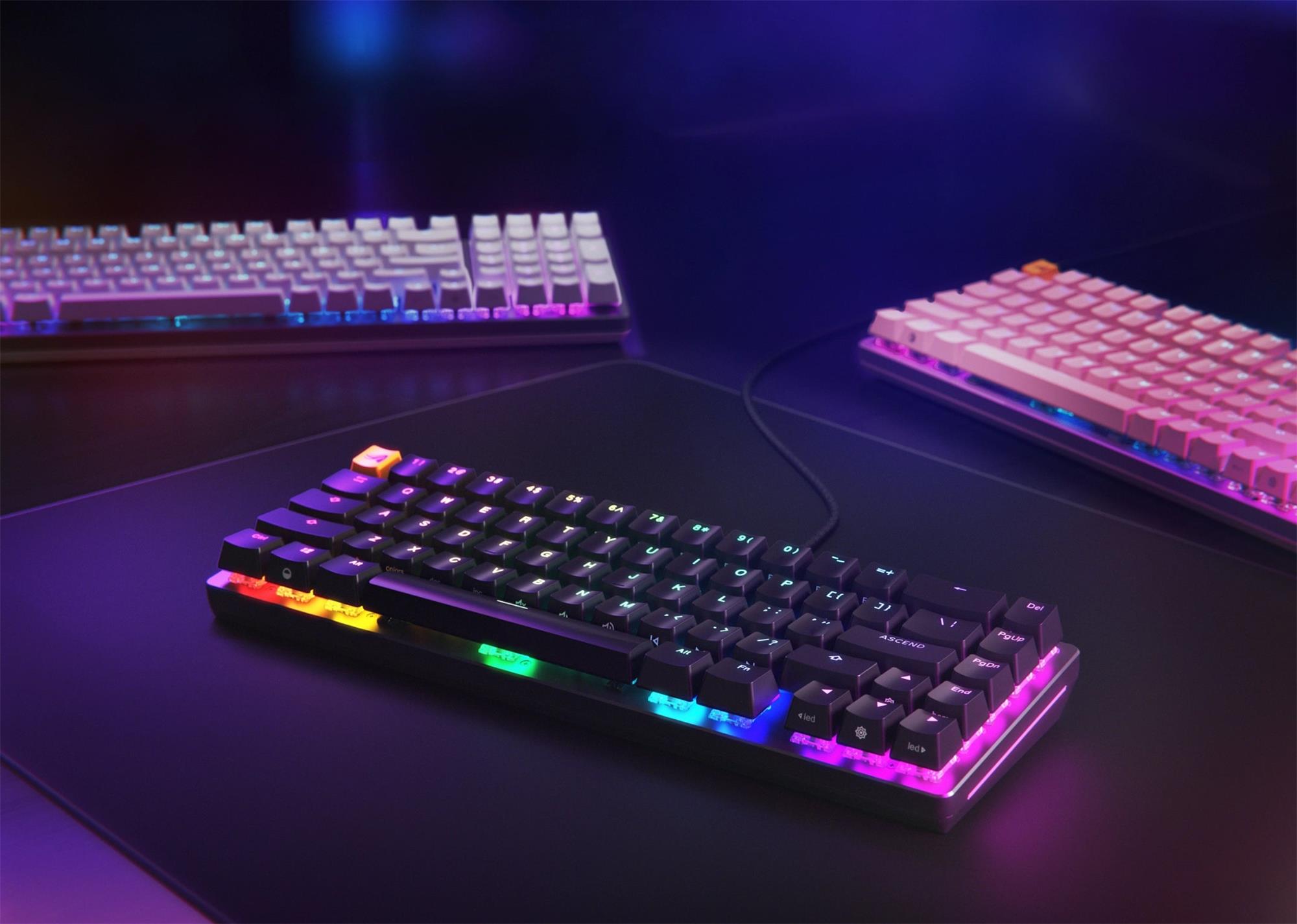 Klávesnica Glorious GMMK 2 - Fox Switches, US-Layout, čierna