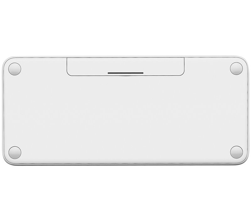 Klávesnica Logitech Multi-Device Bluetooth Keyboard K380, americká bezdrôtová, svetlosivá