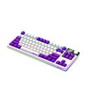 Klávesnica LORGAR KBP70TKLW, mechanická TKL, 75%, bezdrôtová herná, biela, CS