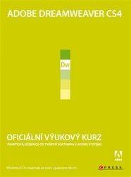 Kniha Adobe Dreamweaver CS4 - Oficiální výukový kurz