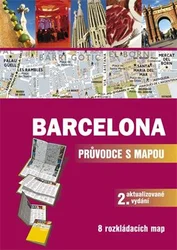 Kniha Barcelona Průvodce s mapou