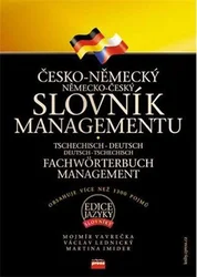 Kniha Česko-německý, německo-český slovník managementu