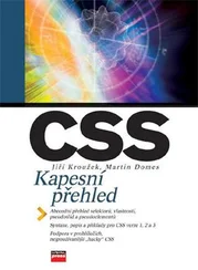 Kniha CSS Kapesní přehled