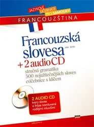 Kniha Francouzská slovesa + 2 AUDIO CD