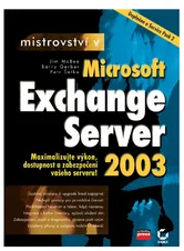 Kniha Mistrovství v MS Exchange Server 2003