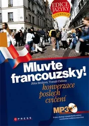Kniha Mluvte francouzsky! konverzace - poslech - cvičení