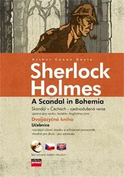 Kniha Skandál v Čechách Zjednodušená verze Sherlock Holmes A Scandal in Bohemia