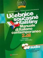 Kniha Učebnice současné italštiny, 2. díl + audio CD Manuale di Italiano contemporaneo