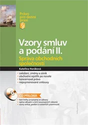 Kniha Vzory smluv a podání II. Správa obchodních společností