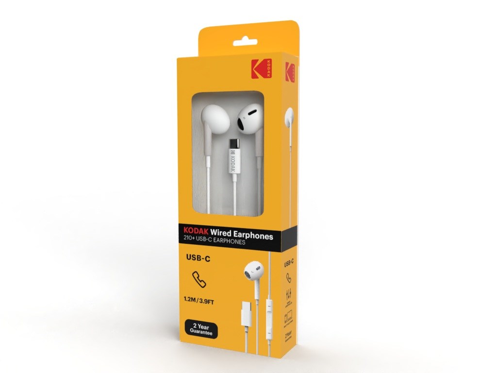 Kodak 210+ USB-C sluchátka