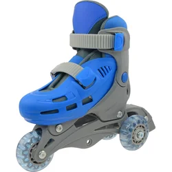 Kolieskové korčule TRISKATE BASIC veľkosť XS (27-30), šedo-modré