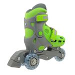 Kolieskové korčule TRISKATE BASIC veľkosť XS (27-30), zelené