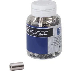 Koncovka brzdového bowdenu 5 mm, CNC - strieborná