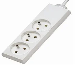 Konnoc DX-3F predlžovací kábel, 3 zásuvky, 10m 8594190722436